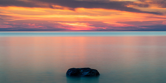 Rock-on Beach @ Sunset