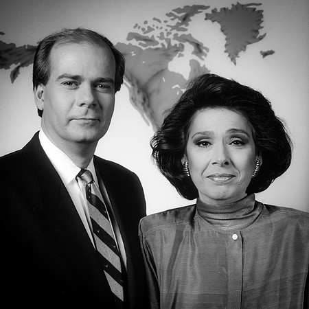 Peter Mansbridge & Barbara Frum, CBC