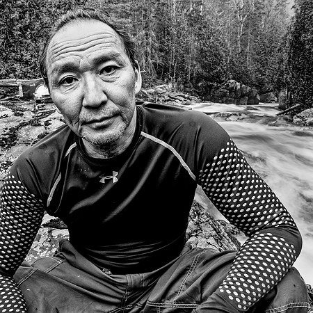 Ron Tanaka on the Chippewa
